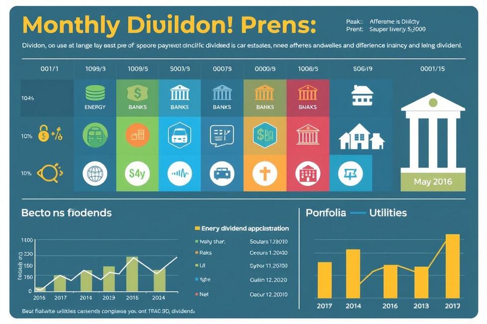Como Montar uma Carteira de Dividendos para Receber Proventos Todos os Meses