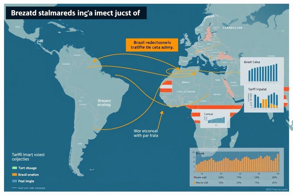 Contexto e Motivações da Tarifa Americana de 50% sobre Produtos Brasileiros