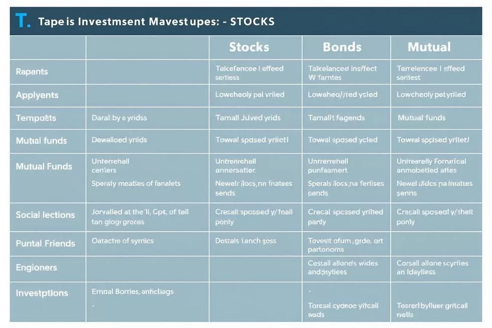 Principais Tipos de Investimentos para Iniciantes