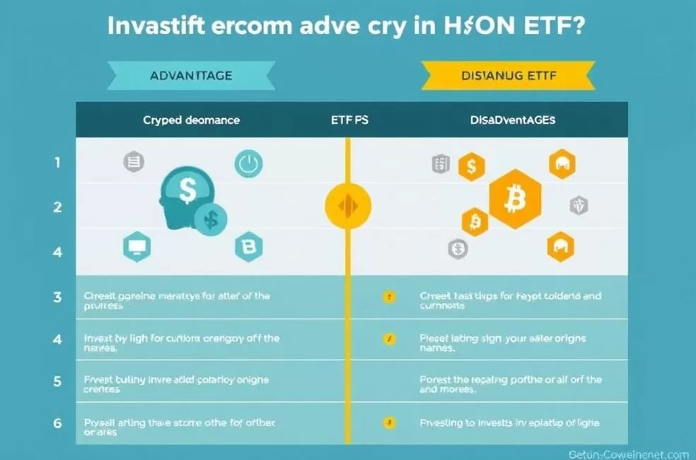Vantagens e Desvantagens dos ETFs de Cripto