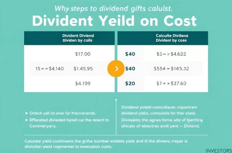 Como Calcular o Dividend Yield on Cost Passo a Passo